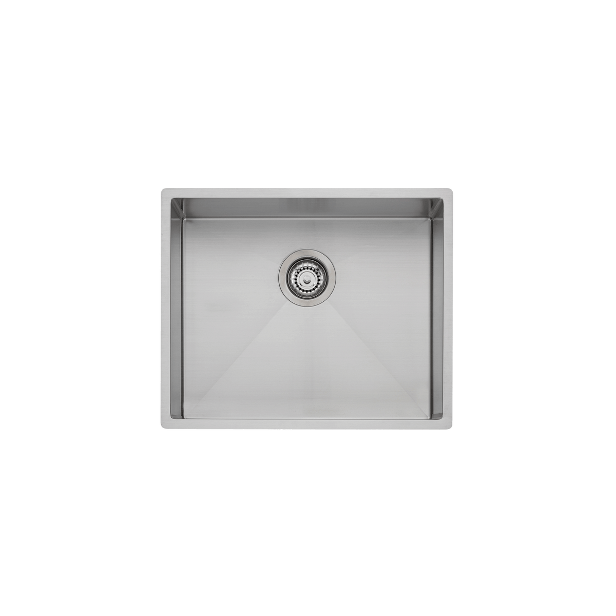 Spectra Single Bowl Sink in Natural Steel