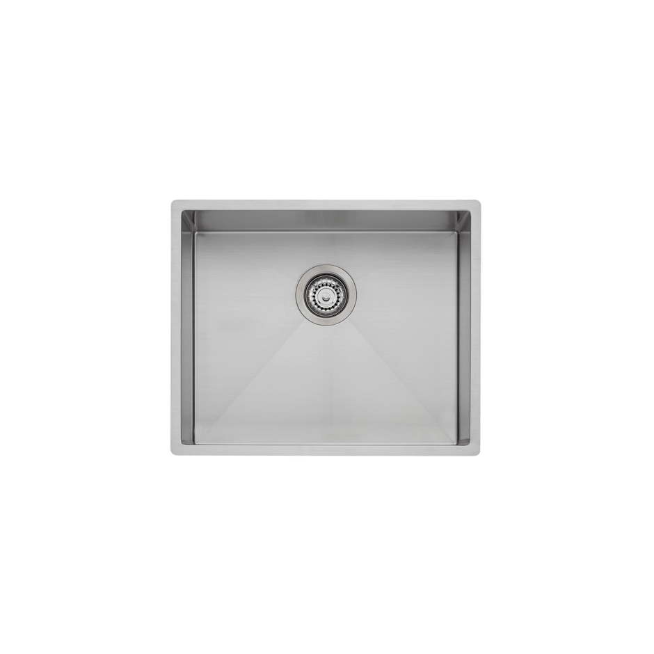 Spectra Single Bowl Sink in Natural Steel