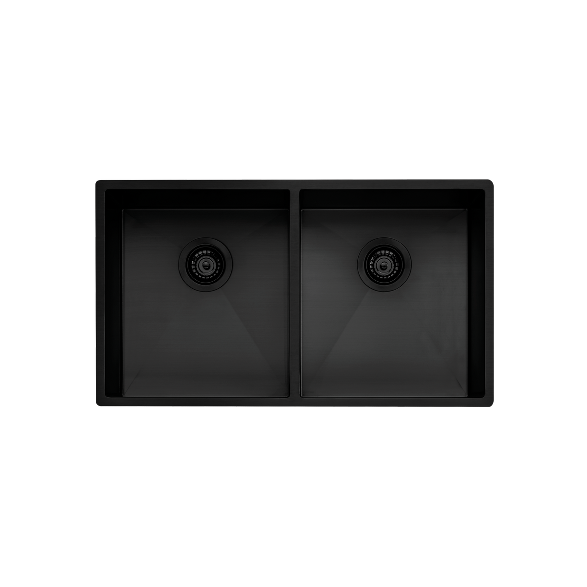 Spectra Double Bowl Sink in Black