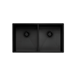 Spectra Double Bowl Sink in Black