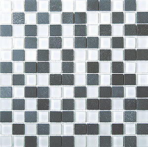 Glasstone SES01 Lava Blend Glass and Stone Mosaic 25x25mm tile