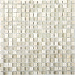 Glasstone SES05 Vanilla Blend Glass and Stone Mosaic 15x15mm tile