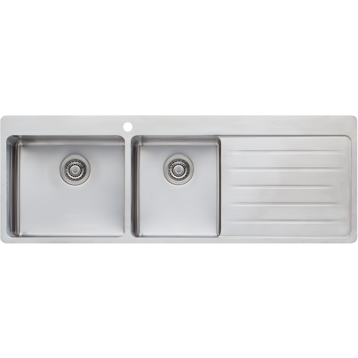 Sonetto 1 and 3/4 Bowl Topmount Sink With Drainer