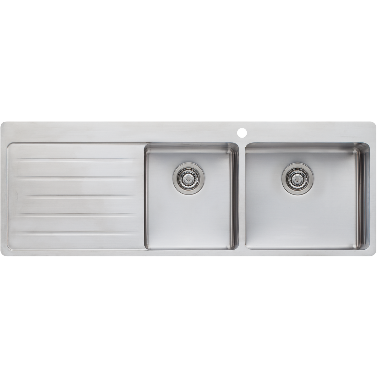 Sonetto 1 and 3/4 Bowl Topmount Sink With Drainer