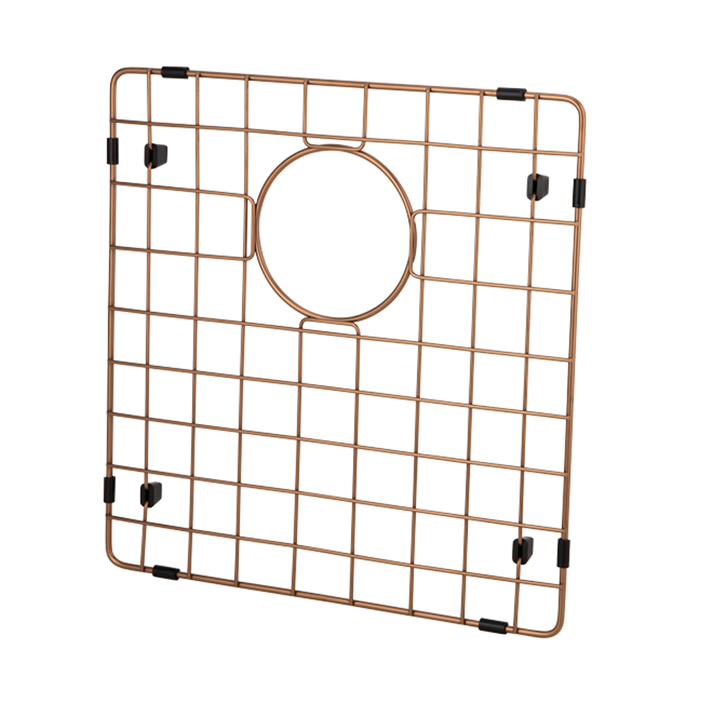 Sink Protector in Brushed Copper 390 x 395mm