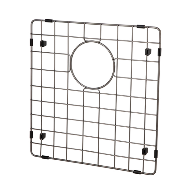 Sink Protector in Brushed Gunmetal 390 x 395mm