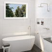 Kaya Gooseneck Floor Mounted Bath Outlet