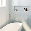 Kaya Gooseneck Floor Mounted Bath Outlet