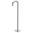 Tono Floor Mounted Bath Outlet in Brushed Nickel