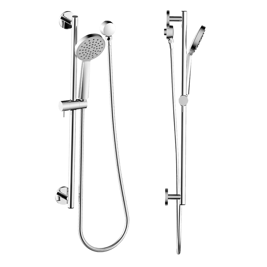 Shower on Rail in Chrome