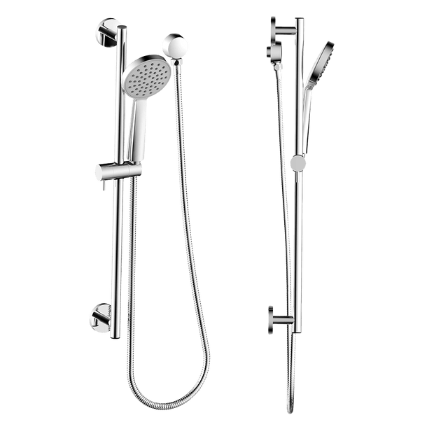 Shower on Rail in Chrome