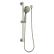 Shower on Rail 3 Function in Brushed Nickel