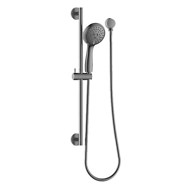 Shower on Rail 3 Function in Gun Metal