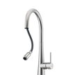 Essente 316 Stainless Steel Goose Neck Pull Out Mixer in Stainless Steel view 2