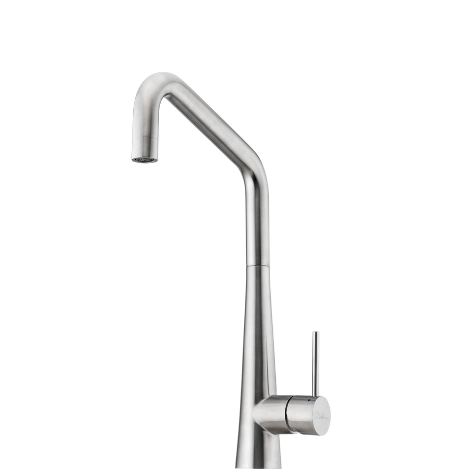 Essente 316 Stainless Steel Square Goose Neck Mixer in Stainless Steel