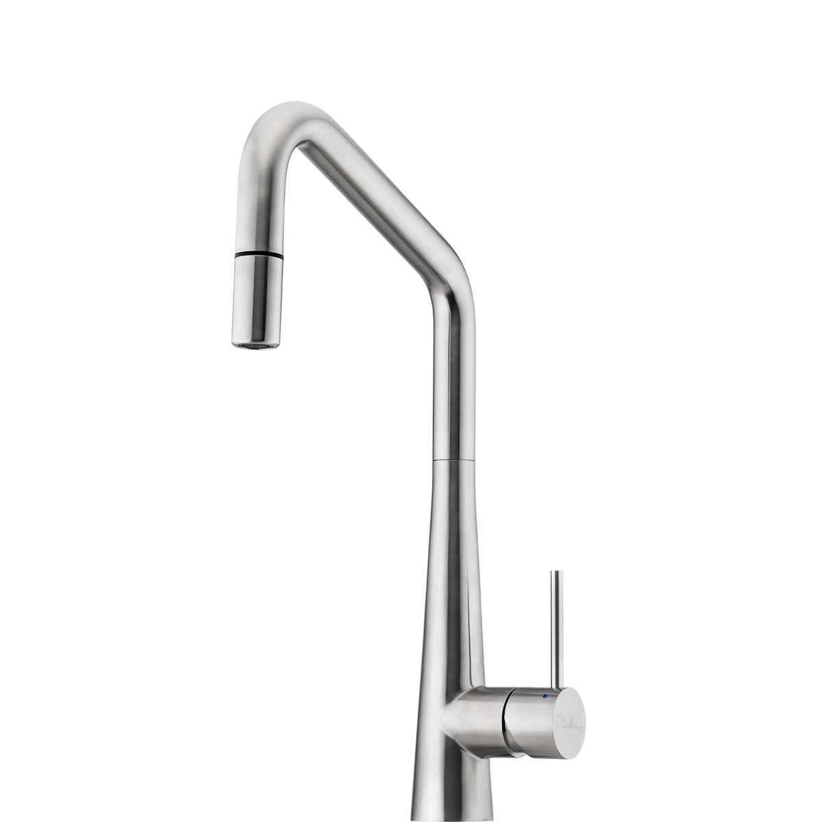 Essente 316 Stainless Steel Square Goose Neck Pull Out Mixer in Stainless Steel