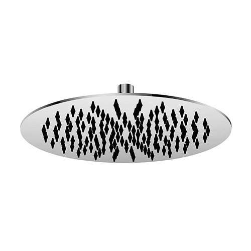 Stainless Steel Round Shower Head 300mm - chrome