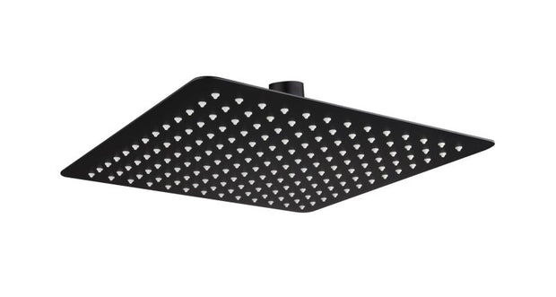 Stainless Steel Square Shower Head 300mm - matte-black