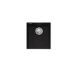 Santorini Standard Bowl Undermount Sink in Black