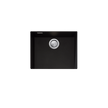 Santorini Large Bowl Undermount Sink in Black