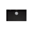 Santorini Black Mega Bowl Undermount Sink