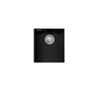 Santorini Standard Bowl Undermount Sink in Matte Black