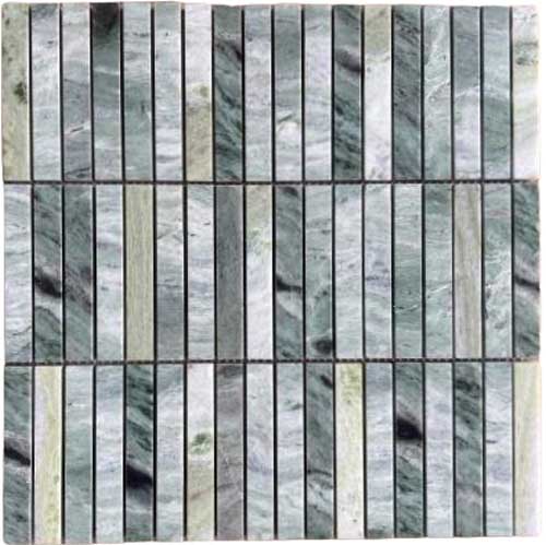 Stack Amazonica Porcelain Mosaic 15x98mm