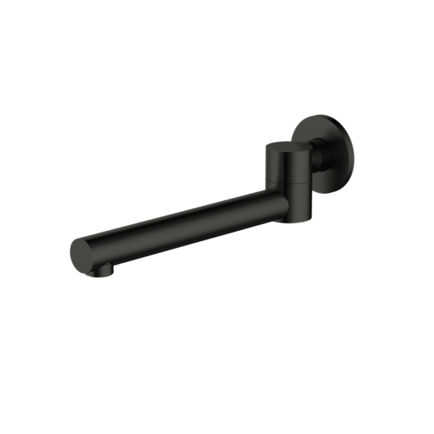 Star Swivel Bath Spout - matte-black