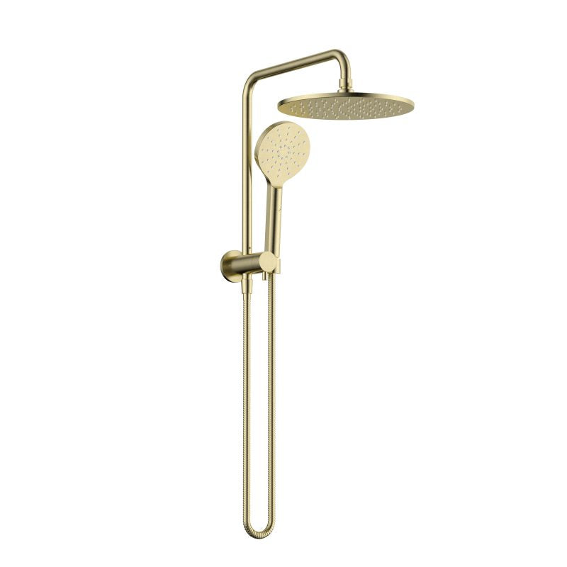 Star Compact Half Shower Column Set - brushed-bronze