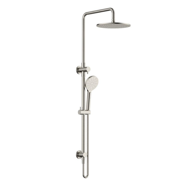Star Luxury Shower Column Set - brushed-nickel