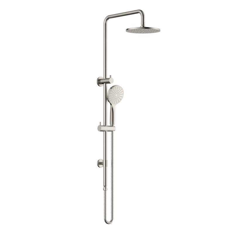 Star Project Shower Column Set - brushed-nickel