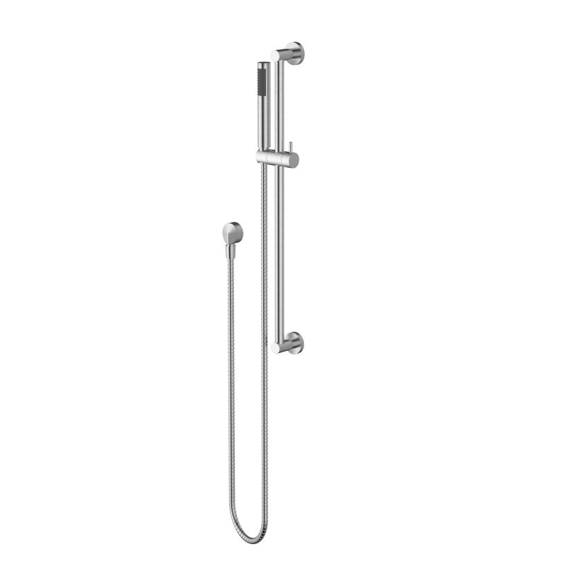 Star Shower On Rail - brushed-chrome