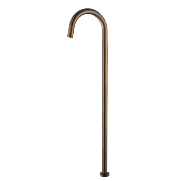 Star Freestanding Bath Spout Antique Brass