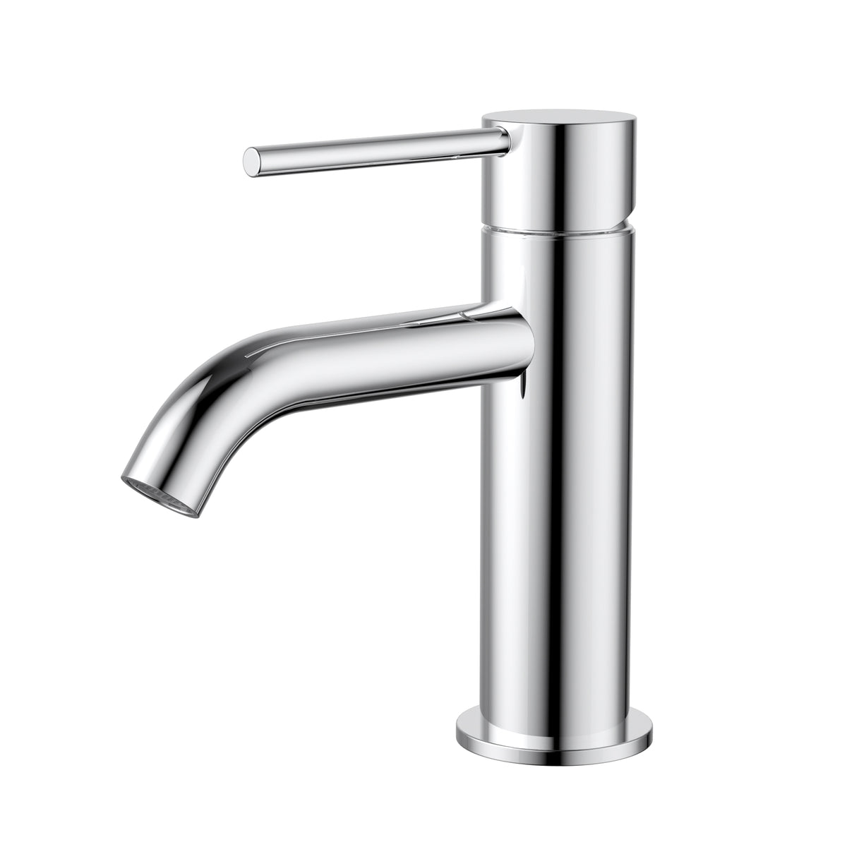 Star Mini Basin Mixer Curved Spout