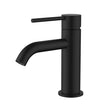 Star Mini Basin Mixer Curved Spout - matte-black