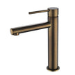 Star Mini Mid Rise Basin Mixer - antique-brass