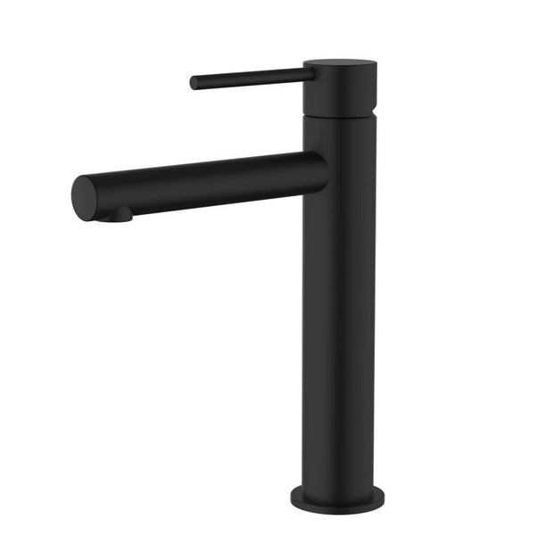 Star Mini Mid Rise Basin Mixer - matte-black