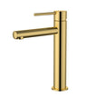 Star Mini Mid Rise Basin Mixer - polished-brass