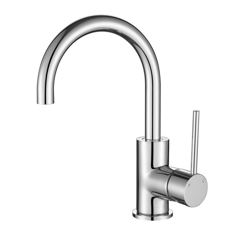 Star Mini Basin/Kitchen Mixer in Chrome