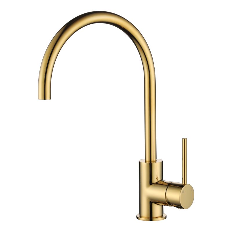 Star Mini Kitchen Mixer - polished-brass