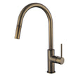 Star Mini Pull-Out Kitchen Mixer Antique Brass