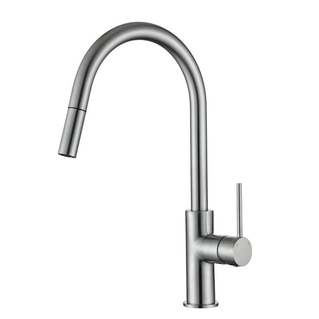 Star Mini Pull-Out Kitchen Mixer Brushed Chrome