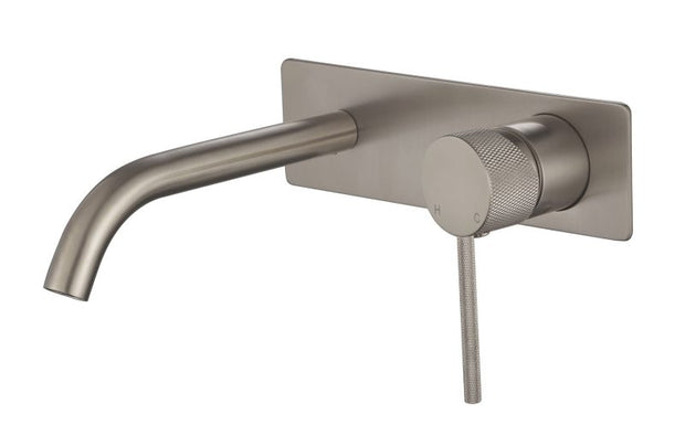 Star Mini Wall Combination With Knurled Handle - brushed-nickel