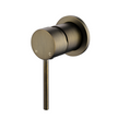 Star Mini Shower Mixer 60mm TRIM KIT - antique-brass