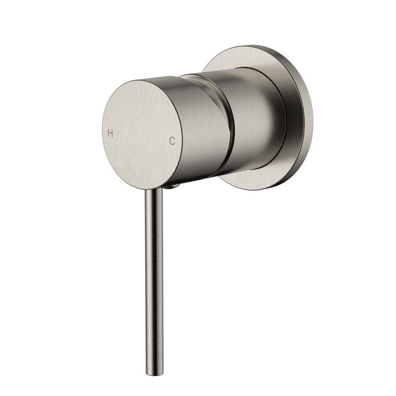Star Mini Shower Mixer 60mm - brushed-nickel