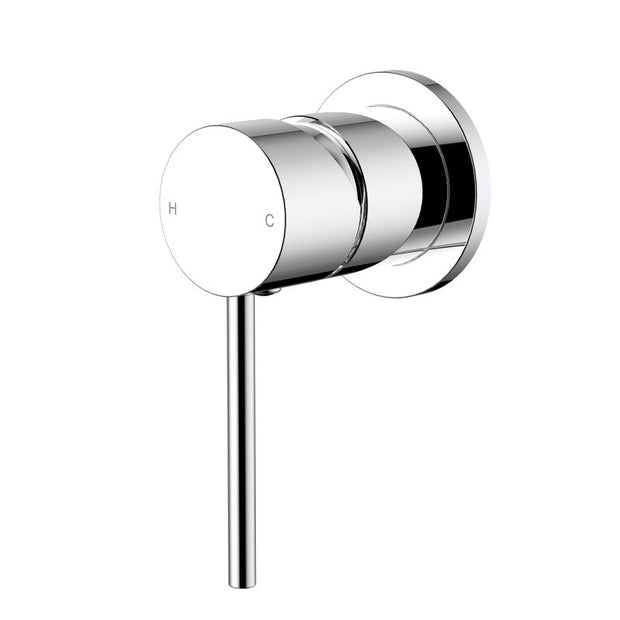 Star Mini Shower Mixer 60mm TRIM KIT - chrome