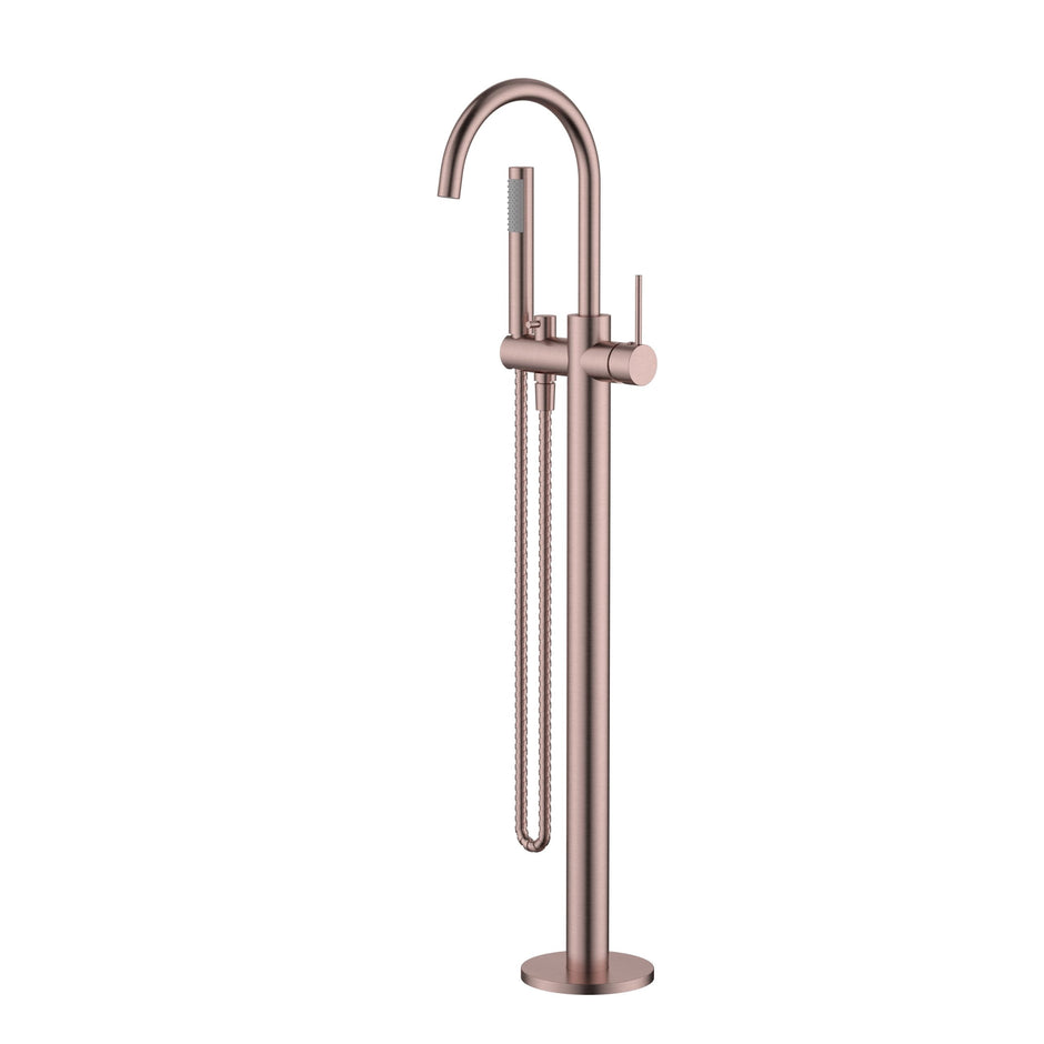 Star Mini Freestanding Bath Mixer With Hand Shower