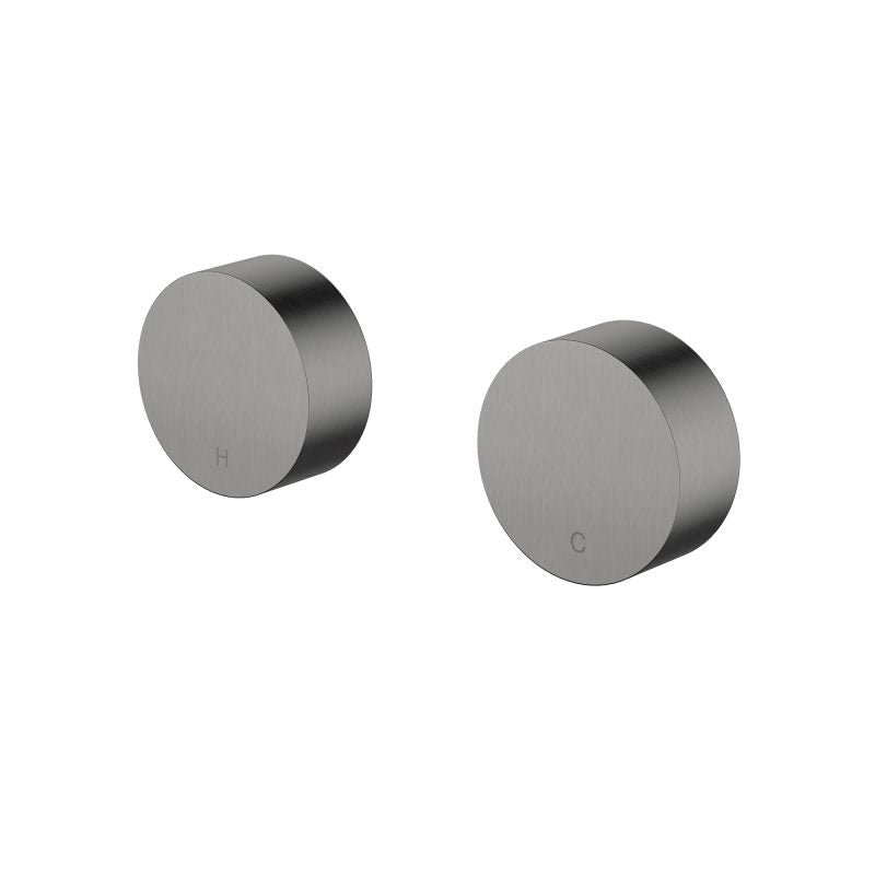 Star Mini Round Wall Top Assemblies - gun-metal