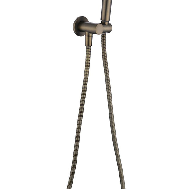 Star Mini Shower Bracket - antique-brass