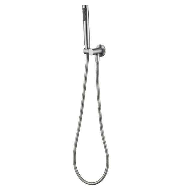 Star Mini Shower Bracket - brushed-chrome